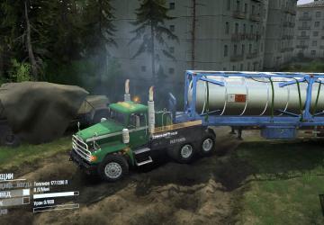 Freightliner M916A1версия 1.2 для Spintires: MudRunner (v25.02.21)