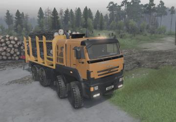 KAMAZ65228 Tempoверсия 1.2 для SpinTires (v03.03.16 и выше)