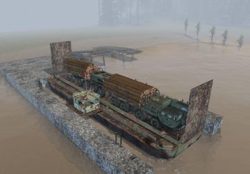 Паром / Баржаверсия 1.0 для SpinTires (v1.6+)