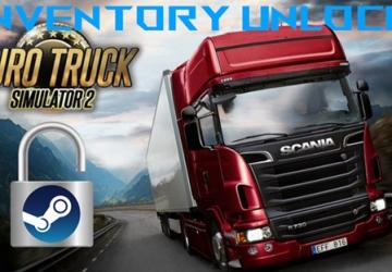 Steam Inventory Unlockверсия 1.5 для Euro Truck Simulator 2 (v1.57.x)