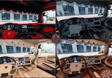 Scania RJL Interior Bundleверсия 1.2 для Euro Truck Simulator 2 (v1.56.x)