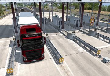 Remove tollgateверсия 1.1 для Euro Truck Simulator 2 (v1.56)