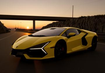Lamborghini Revuelto 2025версия 1.0 для American Truck Simulator (v1.57.x)