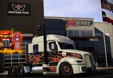 Western Star 57X Primeверсия 1.0 для American Truck Simulator (v1.51.x)