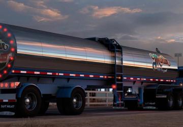 Walkers Foodgrade 45′версия 1.3.2 для American Truck Simulator (v1.50.x)