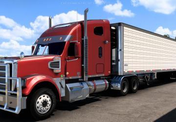 Freightliner Coronado 132SD/122SDверсия 1.2.3 для American Truck Simulator (v1.50.x)
