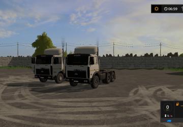 МАЗ 6422 - Переделкаверсия 1.0 для Farming Simulator 2017 (v1.5.x)