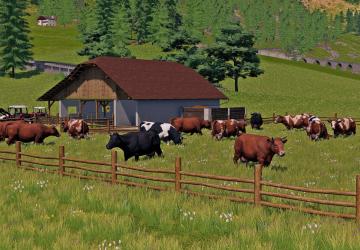 Cow Pastureверсия 1.1.0.0 для Farming Simulator 2019