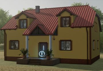 Modern Yellow Farmhouseверсия 1.0.0.0 для Farming Simulator 2022