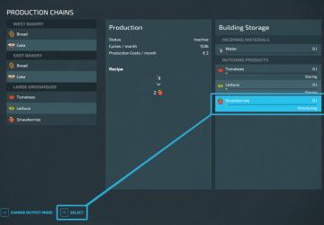 Select Distribution Targetверсия 1.0.0.0 для Farming Simulator 2022