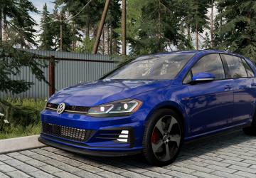 Volkswagen Golf GTI/R (MK7-7.5)версия 1.0 для BeamNG.drive (v0.38.x)