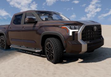 Toyota Tundra (2023)версия 1.0 для BeamNG.drive (v0.35.x)