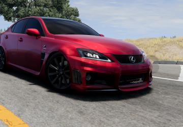 Lexus IS-Fверсия 1.0 для BeamNG.drive (v0.35.x)