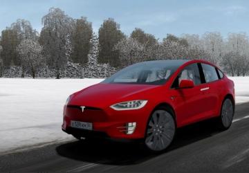 Tesla Model X 2017версия 23.10.20 для City Car Driving (v1.5.9, 1.5.9.2)