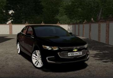 Chevrolet Malibu 2017версия 23.10.20 для City Car Driving (v1.5.9, 1.5.9.2)