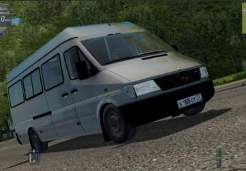 Mercedes-Benz Sprinter 312Dверсия 08.10.20 для City Car Driving (v1.5.9, 1.5.9.2)