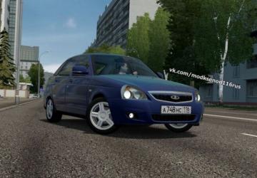 LADA Priora 2172 Хэтчбекверсия 01.10.20 для City Car Driving (v1.5.9, 1.5.9.2)
