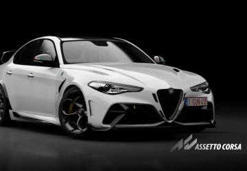 Alfa Romeo Giulia GTAmверсия 1.0 для Assetto Corsa