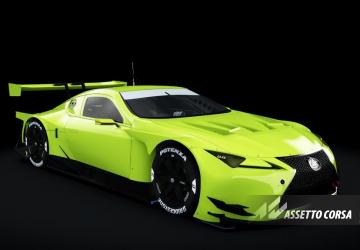 Lexus LC500h GT300версия 1.0 для Assetto Corsa