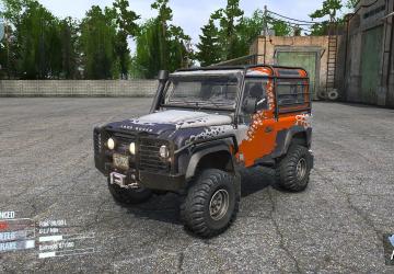 Land Rover Defender 90версия 1 для Spintires: MudRunner (v25.02.21)