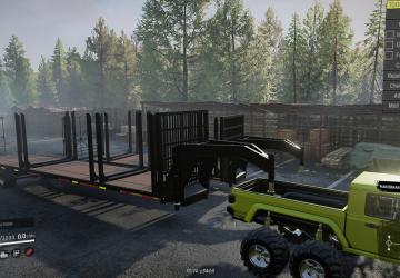 Crazys...Gooseneck Trailer Pack 2версия 1.0 для SnowRunner (v20.1)