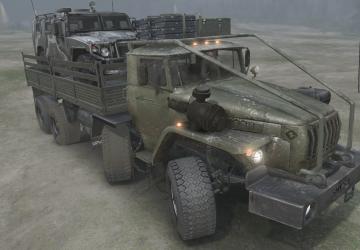 Урал 432010 8x8версия 1 для SpinTires (v03.03.16 и выше)