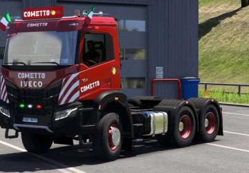 Iveco T-Way + Trailersверсия 3.1.3 для Euro Truck Simulator 2 (v1.56.x)