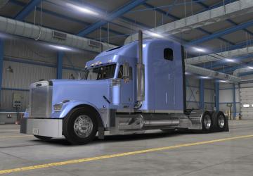 Заниженное шасси 6x4 для Jon Ruda Freightliner Classic XLv1.0 для American Truck Simulator (v1.50)