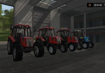 Пак трактаров МТЗ_826версия 3.3 для Farming Simulator 2017 (v2017)