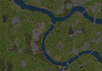 Карта «На поселении»версия 06.07.24 для Spintires: MudRunner (v25.02.21)