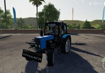 МТЗ 82.1версия 1.0.0.0 для Farming Simulator 2019 (v1.7.x)