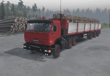 КамАЗ-54115 ЯМЗ-238версия 1 для SpinTires (v03.03.16)