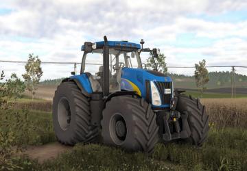 New Holland TGверсия 1.3.0.0 для Farming Simulator 2025