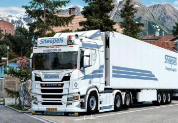 Scania R500 Sneepelsверсия 9.0 для Euro Truck Simulator 2 (v1.55.x)