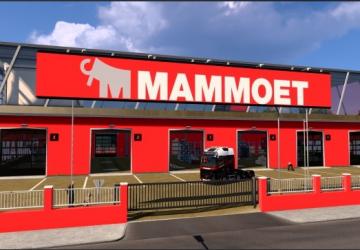 Mammoet Garage D-deck By Rodonitcho Modsv1.0 для Euro Truck Simulator 2 (v1.50-1.56)