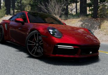Porsche 911 (992)версия 2.0 для BeamNG.drive (v0.35.x)