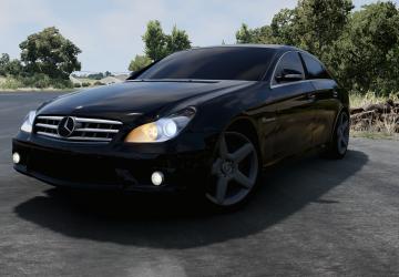 Mercedes-Benz CLS (W219)версия 1.0 для BeamNG.drive (v0.35.x)