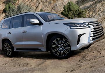 Lexus LX570версия 2.0 для BeamNG.drive (v0.35.x)