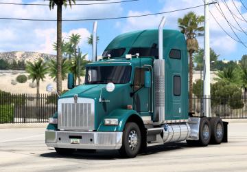 GTM Kenworth T800версия 1.2.50.0 для American Truck Simulator (v1.50.x)
