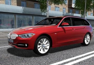 BMW 335i F31версия 30.09.20 для City Car Driving (v1.5.9, 1.5.9.2)