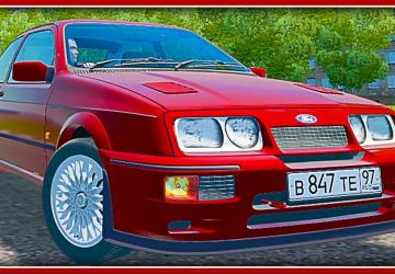 Ford Sierra RS500 Cosworthверсия 25.09.20 для City Car Driving (v1.5.9, 1.5.9.2)