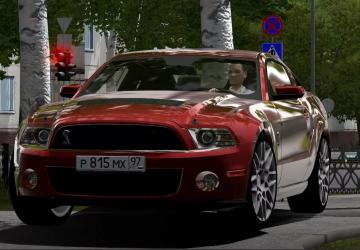 Ford Mustang Shelby GT500версия 25.09.20 для City Car Driving (v1.5.9, 1.5.9.2)