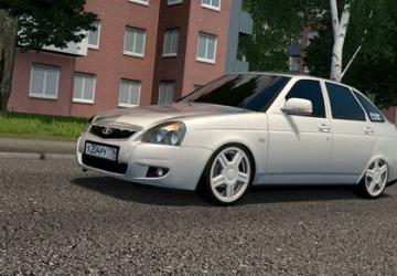 Lada Priora Tuningверсия 1.0 для City Car Driving (v1.5.9.2)
