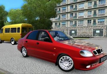 Chevrolet Lanos 1.5 Sedanверсия 21.09.20 для City Car Driving (v1.5.9, 1.5.9.2)