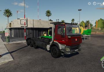 Tatra 8x6 EURO6 + Модули ZDT Mega 25версия 1.0 для Farming Simulator 2019 (v1.7.x)