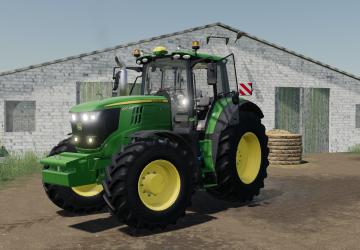 John Deere 6M 2020 Seriesверсия 1.0.0.0 для Farming Simulator 2019 (v1.7x)
