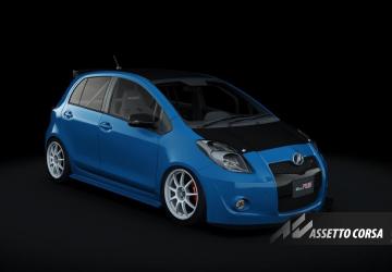 Toyota Vitz RS 1.5 2007 Trackверсия 1.0.3 для Assetto Corsa