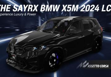 BMW X5M 2024 LCI | Sayrx Blacked-out Specs V2v5.5 (Updated x2) для Assetto Corsa