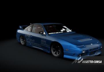 Nissan 180SX Type-X HotRoadверсия 1.22.1 для Assetto Corsa