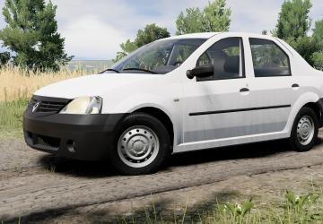 Dacia/Renault Logan (X90)версия 28.05.25 для BeamNG.drive (v0.35.x)